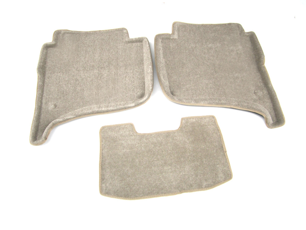 Коврики салона текст. 3D euro-std POR. Cayenne (2010-2017) /VW Touareg (2010-2017) (БЕЖ) (EMC3D) NP